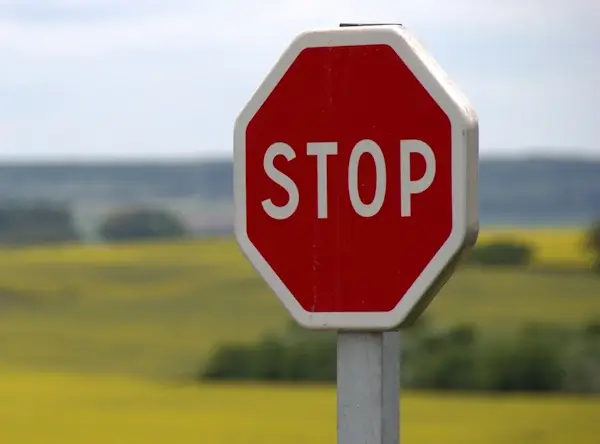 Stop sign